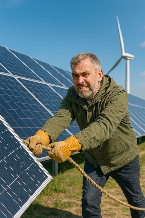 De Energietransitie op Sokken – maar ik trek ’m wel los