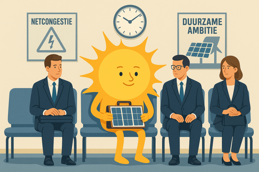 Zon in de wachtkamer