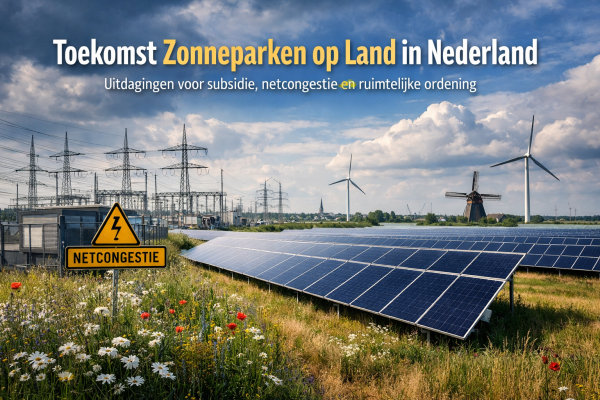 De toekomst van zonneparken op land in Nederland